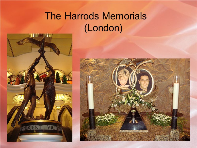 The Harrods Memorials   (London)